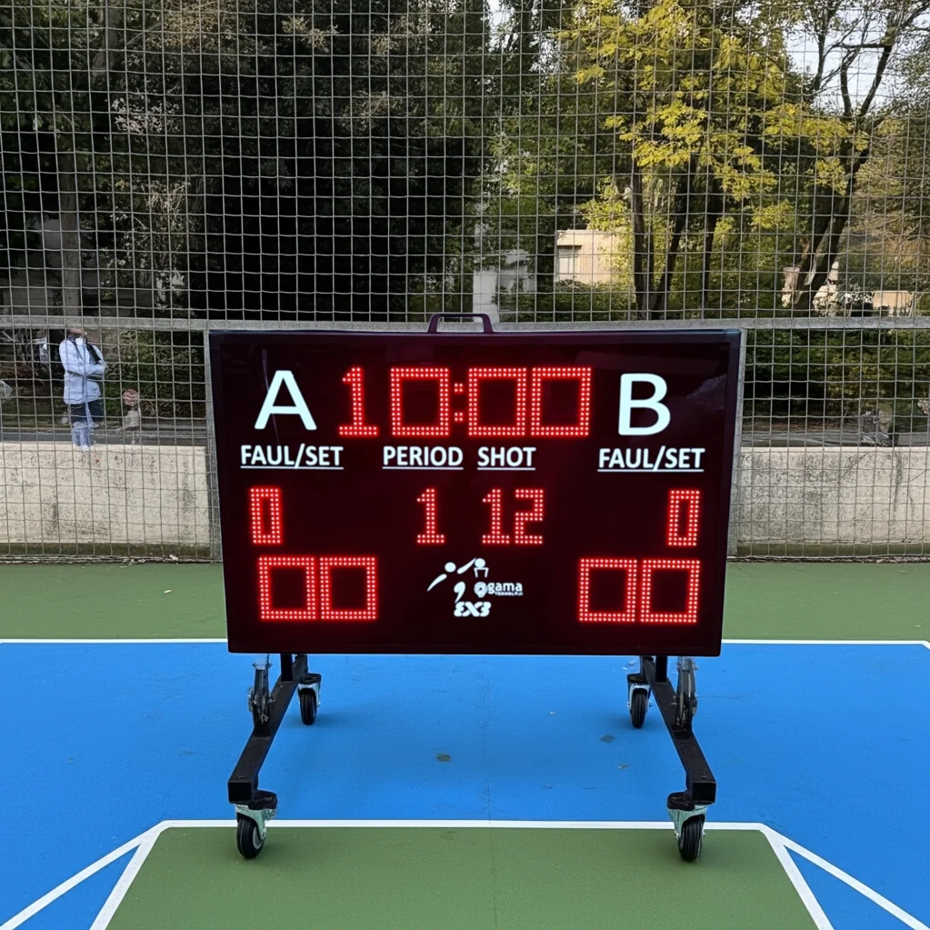 3x3 Basketbol Skorbordu 12 sn 2