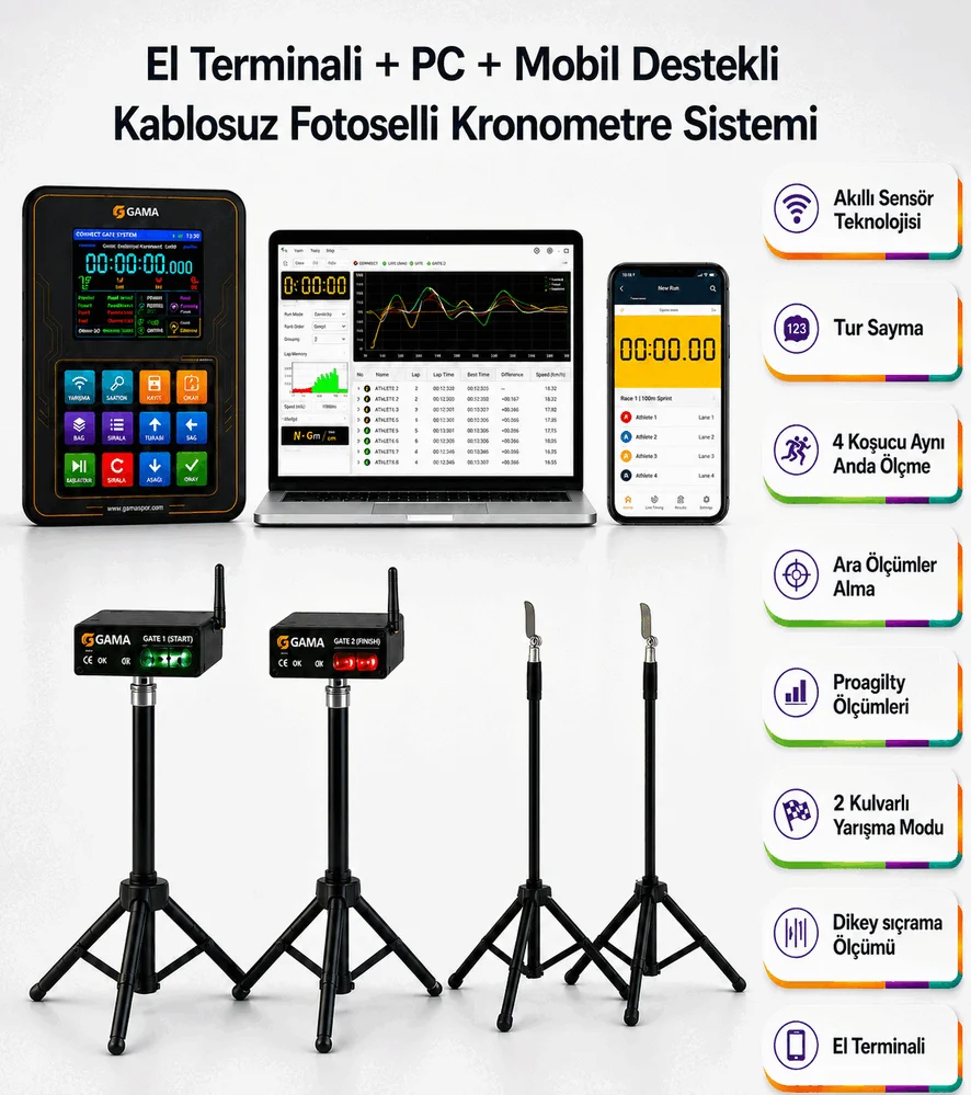 Kablosuz Fotoselli Kronometre – El Terminalli 22