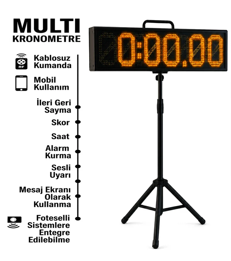 Kablosuz Taşınabilir Kronometre 2