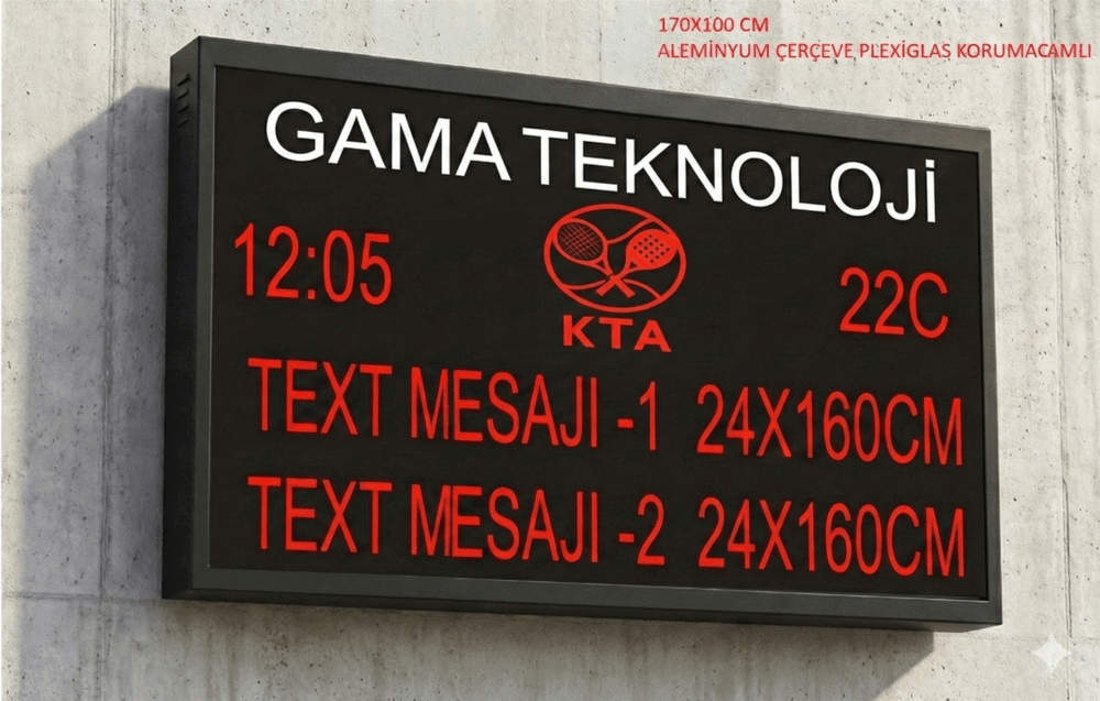Okul Sesli Uyarı Panosu